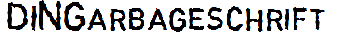 DINGarbageschrift