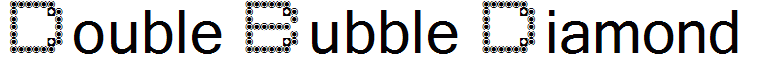 Double Bubble Diamond