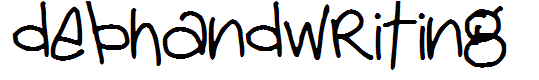 debhandwriting