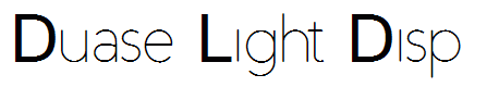 Duase Light Disp