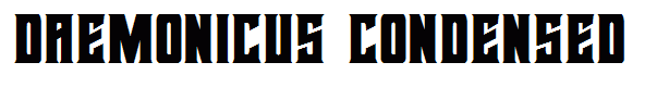 Daemonicus Condensed
