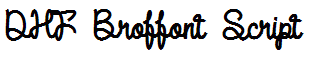 DHF Broffont Script