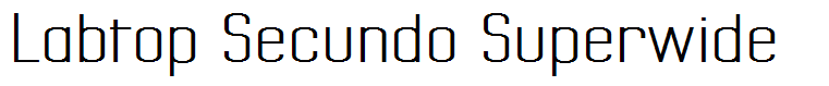 Labtop Secundo Superwide