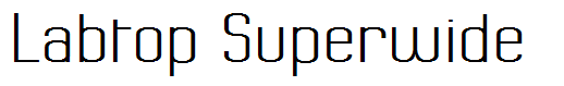 Labtop Superwide