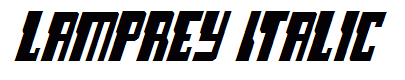 Lamprey Italic