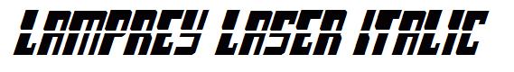 Lamprey Laser Italic