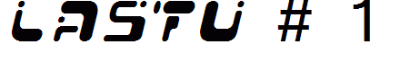 Lastu # 1