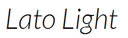 Lato Light