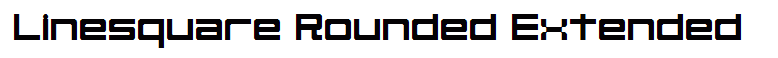 Linesquare Rounded Extended