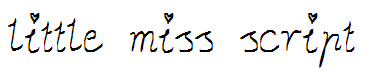 little miss script