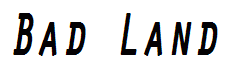 Bad Land